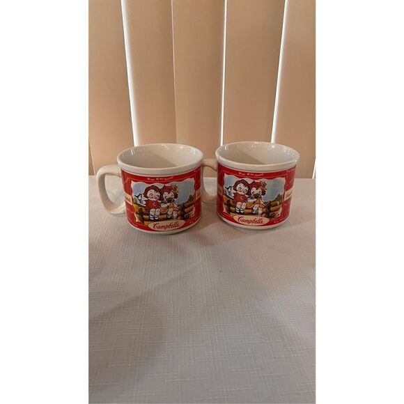 CAMBELLS SOUP MUGS CUP FOUR SEASON SET OF 2 - Picture 5 of 12